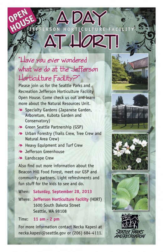 OpenHouse at Hort 9.28